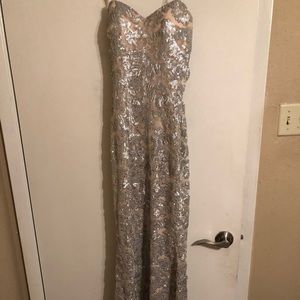 Formal, floor length dress